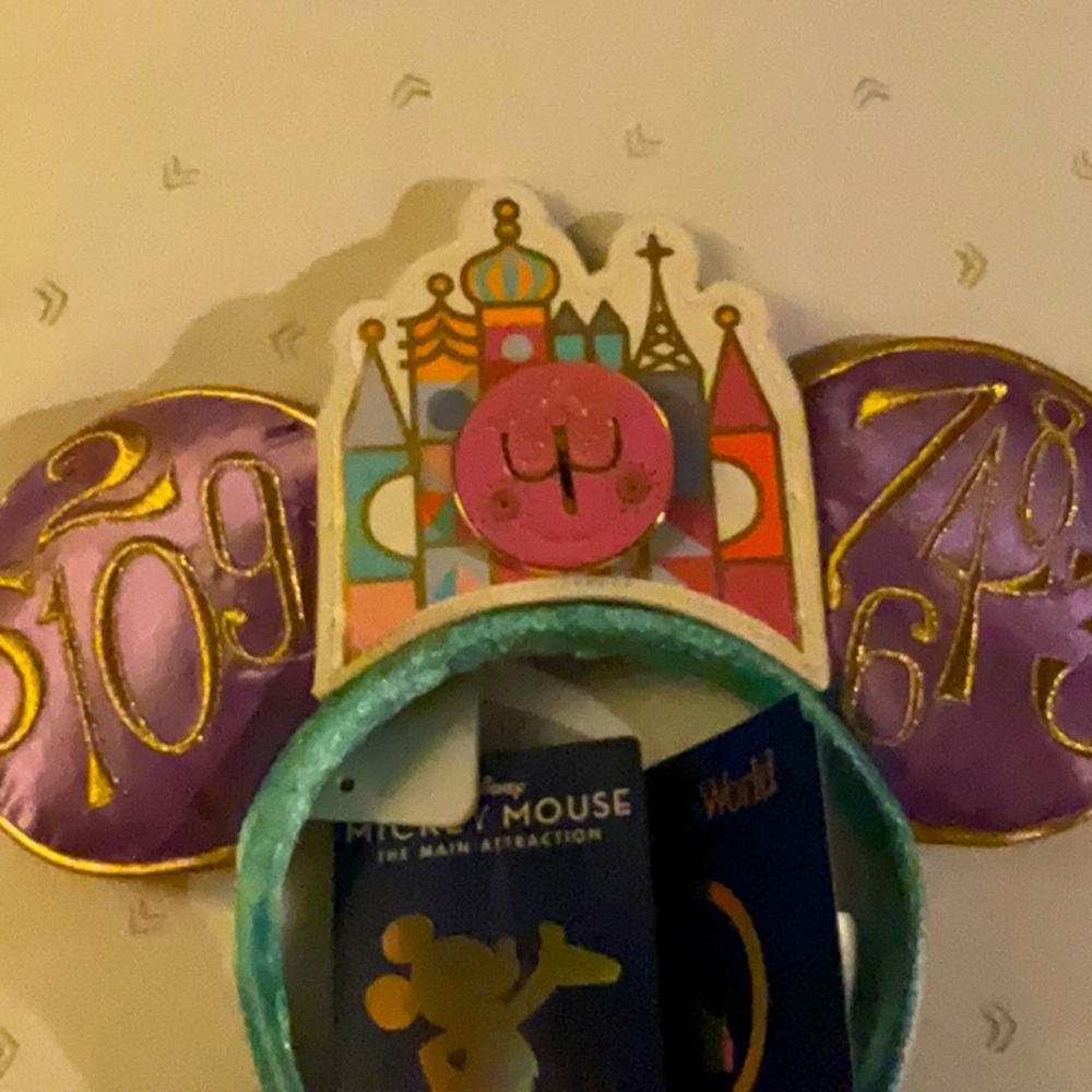 Disney Small World Head Band New with Tags